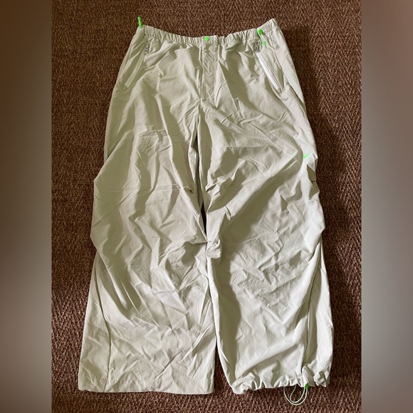 Nike Project F.R.O.G. Parachute Pants Olive Green Men's Size XL HJ3288-371